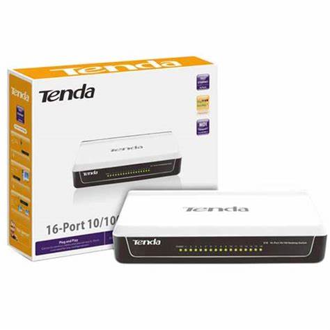 DESKTOP SWITSH  TENDA 16 PORT